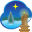 Christmas Picture Icon 32x32 png